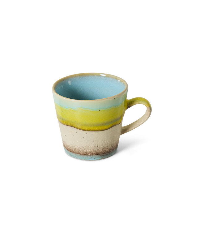 HKliving 70s ceramics: americano mug glint