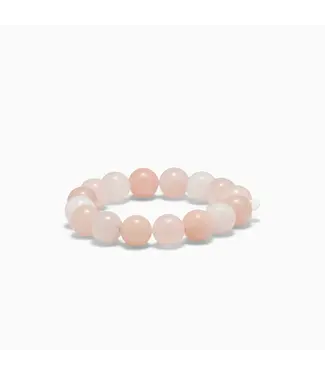 Soï Chunky Rose Jade | Crystal bracelet