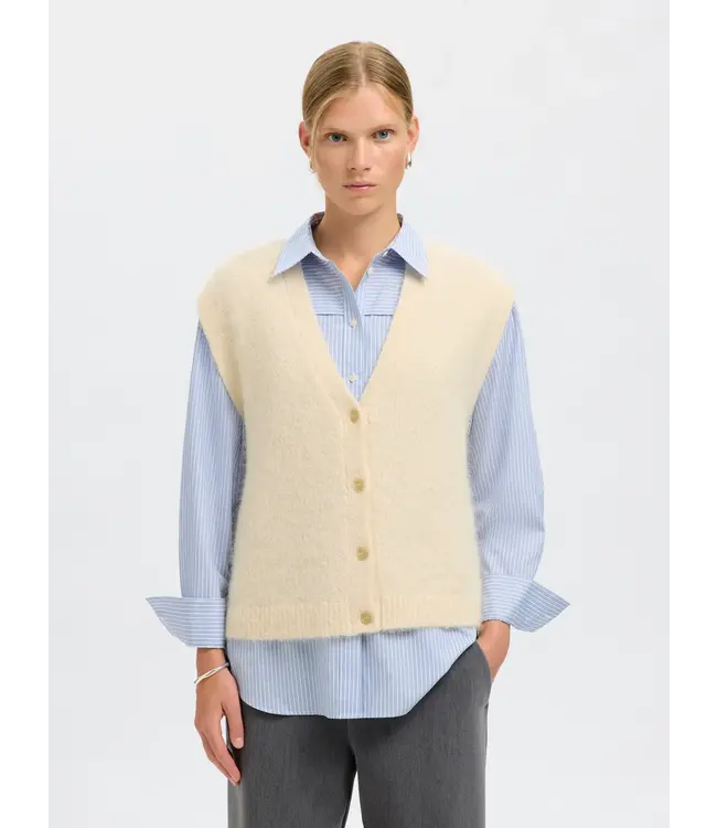 Selected Gabella Knit Vest