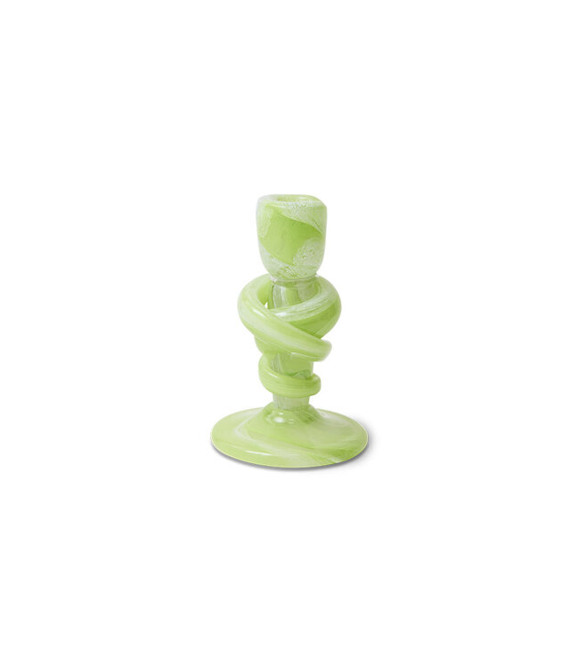 HKliving Knotted candle holder medium