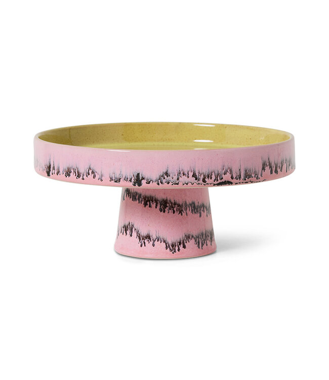 HKliving 70s ceramics: bowl on base, Bubble