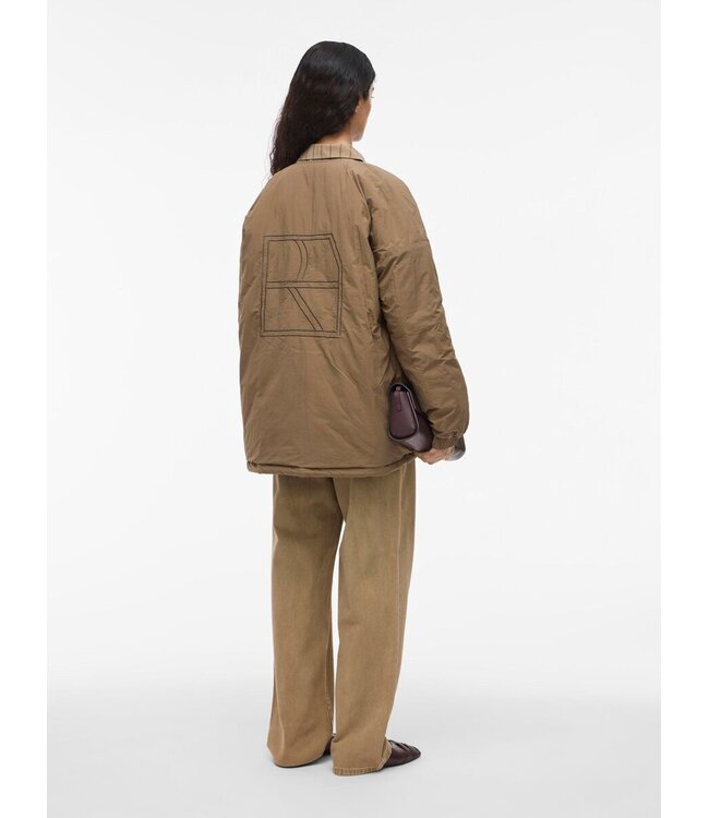 Rouge Edit Buttoned quilted jacket