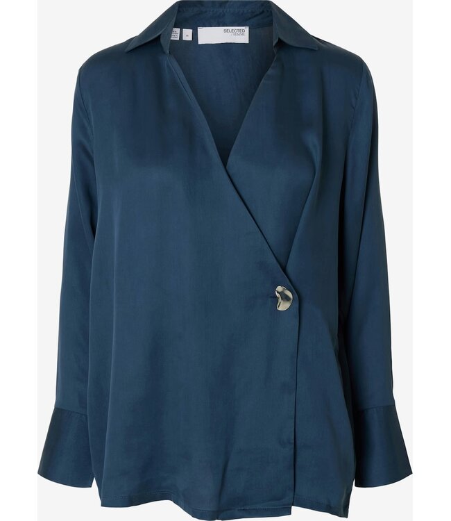 Selected Jolly ls wrap top