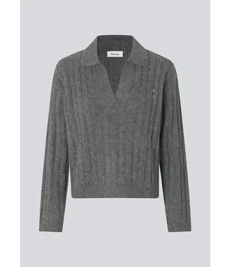 Modström Rise polo, Knit sweater