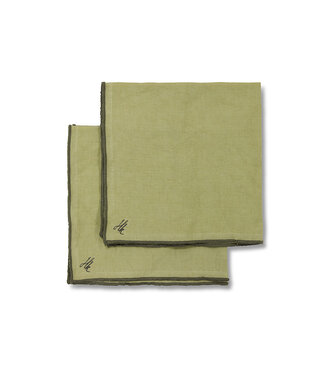 HKliving Ease napkins, Dune 50x50cm, set of 2