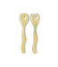 HKliving Salad cutlery mist green, set of 2