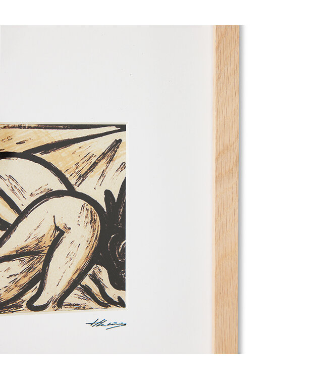 HKliving Framed artwork, marty and kosso (34x44cm)