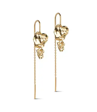 Enamel Kim Earring Gold