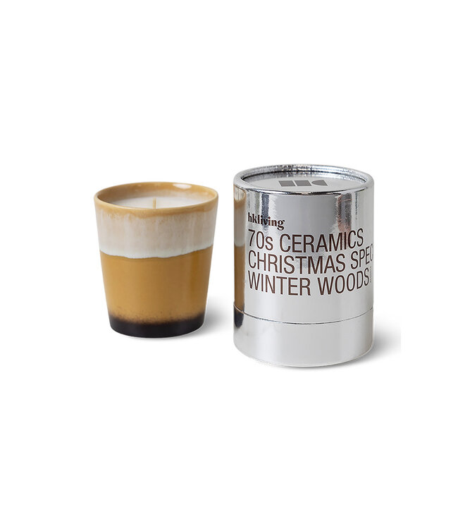 HKliving 70s ceramics: Christmas special, winter woods