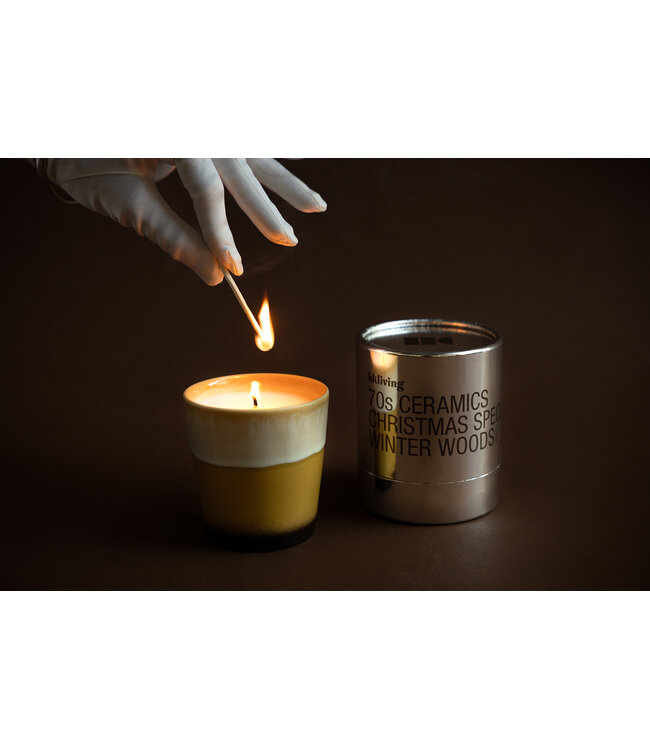 HKliving 70s ceramics: Christmas special, winter woods