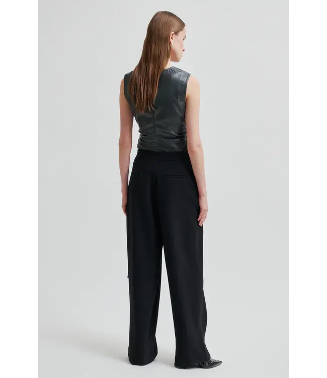 Second Female Pique wrap trousers