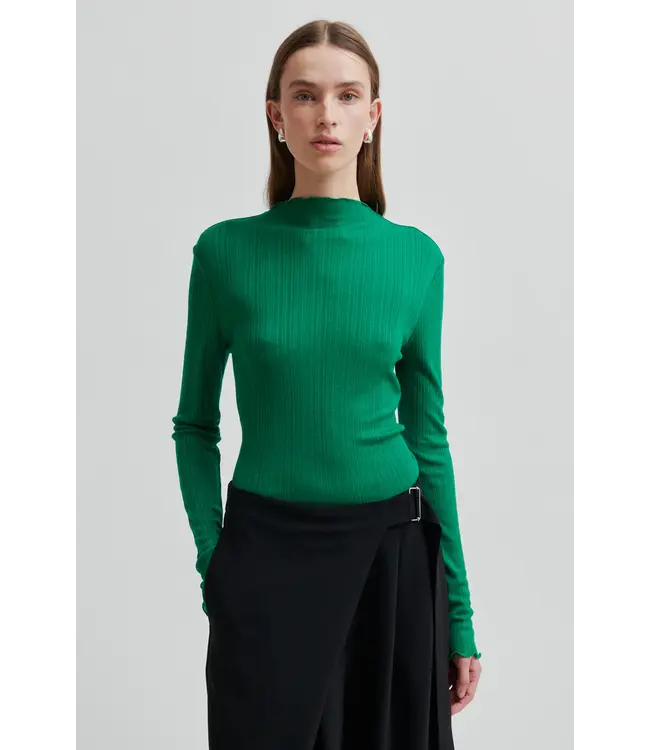 Second Female Pique wrap trousers