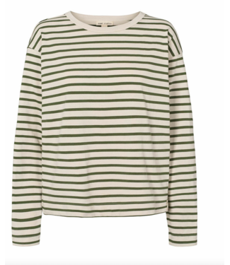 Esmé studios Tine LS striped top GOTS / XS