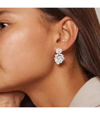 Enamel Enamel Windy Small Earring Silver