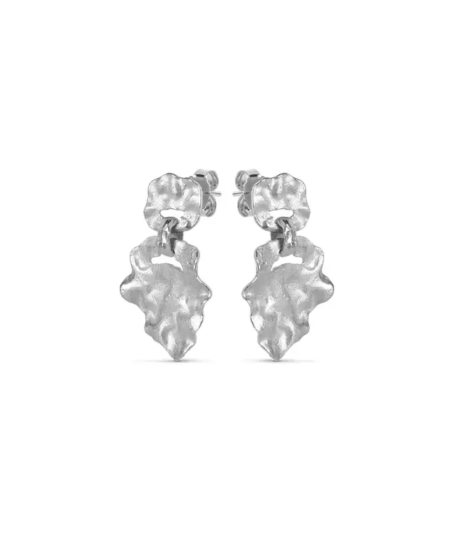 Enamel Enamel Windy Small Earring Silver