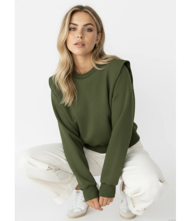 Hypedrop REGINA LS CROPPED SWEAT