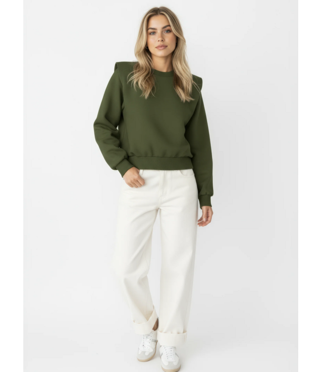 Hypedrop REGINA LS CROPPED SWEAT