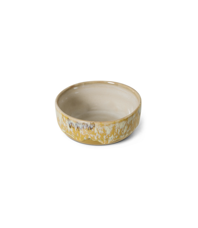 HKliving 70s ceramics: tapas Bowl sunbeam