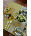 HKliving Salad cutlery vanilla, set of 2