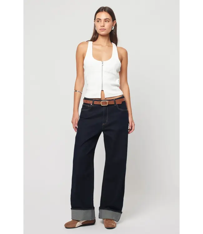 Abrand Mid baggy tall Andy turn-up