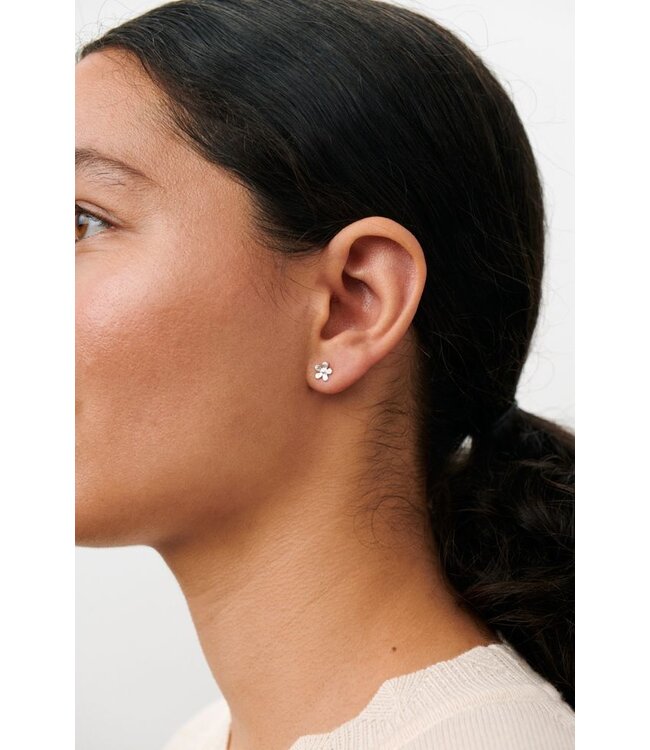 Pernille Corydon Mini Wild Poppy Earsticks - Gold plated recycled sterling silver