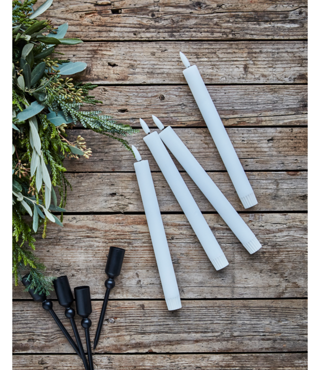 House Doctor Candle, HDLED, White / big