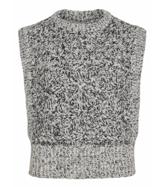 Rouge Edit Sally o-neck knit vest / XS