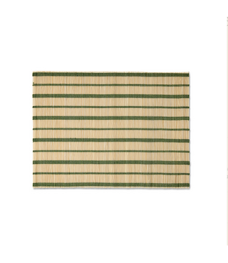 HKliving Bamboo placemat fern
