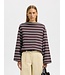 Selected Femme Polly Boatneck Striped Tee