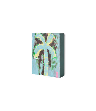 HKliving Pocket exhibit Palmate, 16x4x20cm