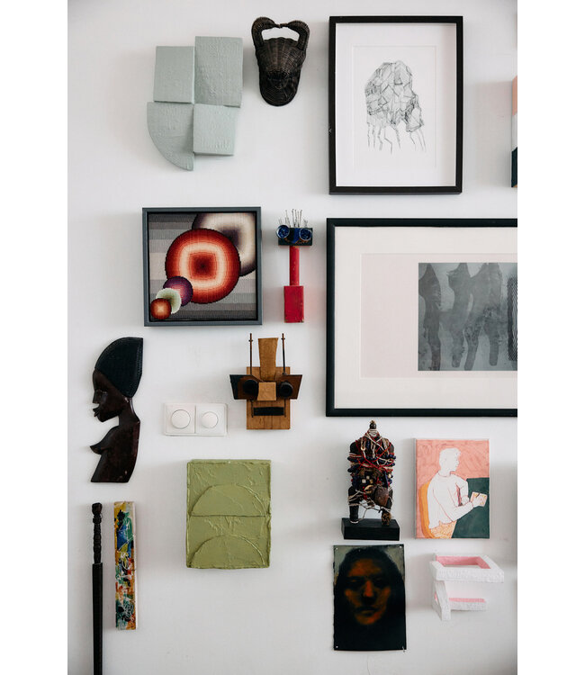 HKliving Pocket exhibit Verdant, 19x7x24cm