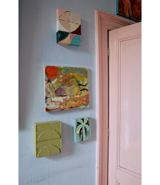 HKliving Pocket exhibit Verdant, 19x7x24cm