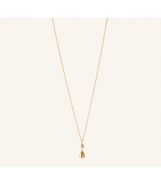 Pernille Corydon Rain Necklace gold plated