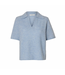 Selected LULU SS KNIT POLO NOOS  / size XS
