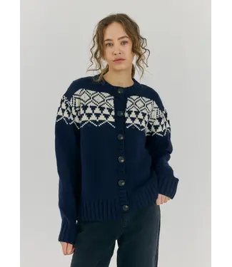 Norr Fair knit cardigan