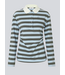 Modström Stetson LS stripe polo / size S