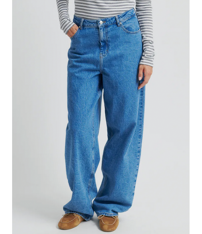 Second Female Belton barrel denim jeans