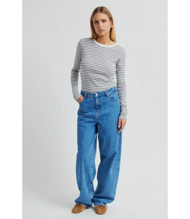 Second Female Belton barrel denim jeans
