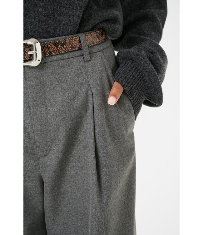 Gestuz Paula melange MW wide pants noos