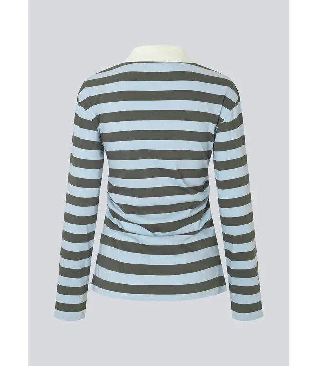 Modström Stetson LS stripe polo / size S