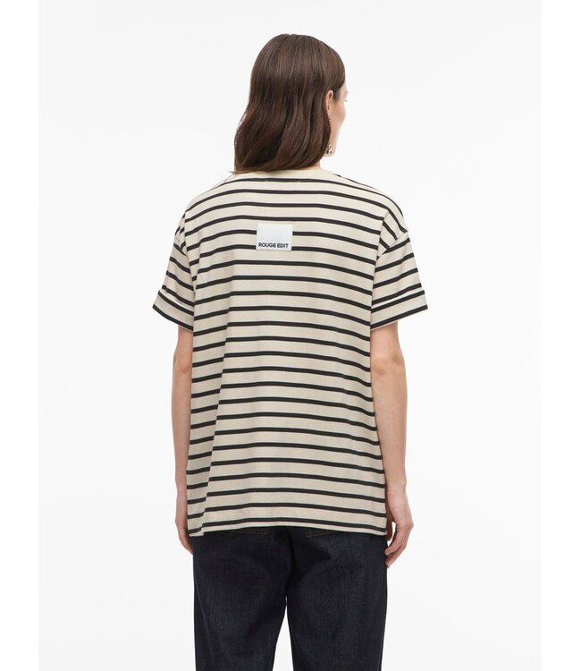 Rouge Edit Nima 2/4 o-neck oversized tee