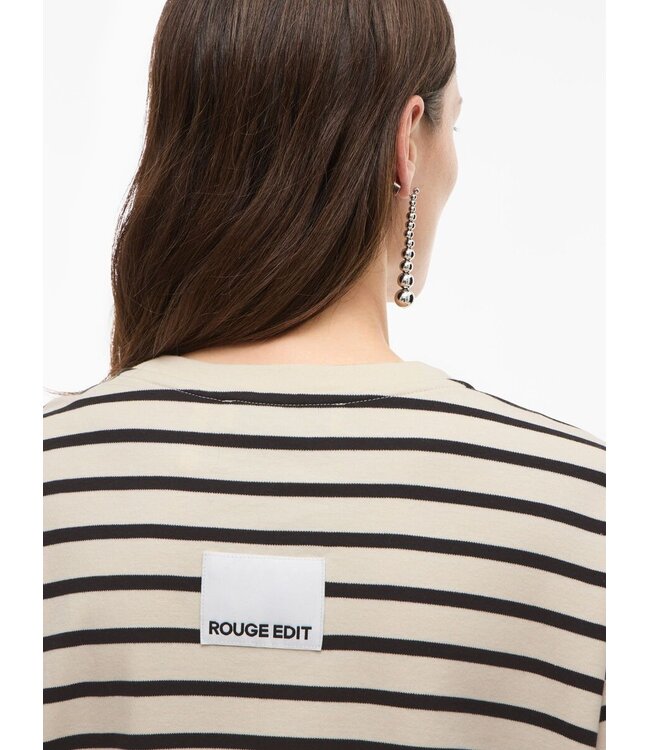 Rouge Edit Nima 2/4 o-neck oversized tee