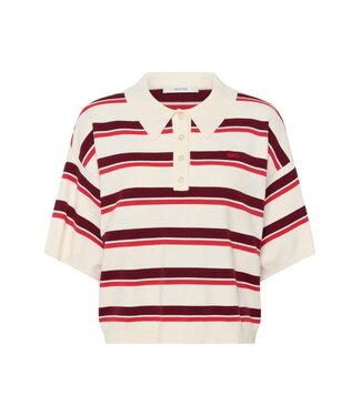 Gestuz taia ss polo pullover / size S