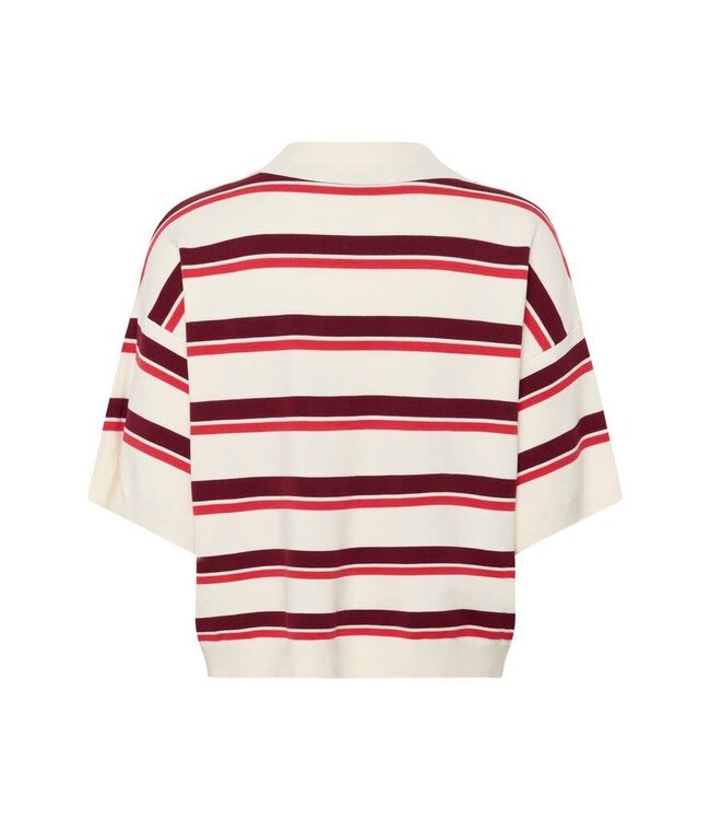 Gestuz taia ss polo pullover / size S