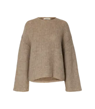 Selected LULU LOOSE LS KNIT O-NECK / size S