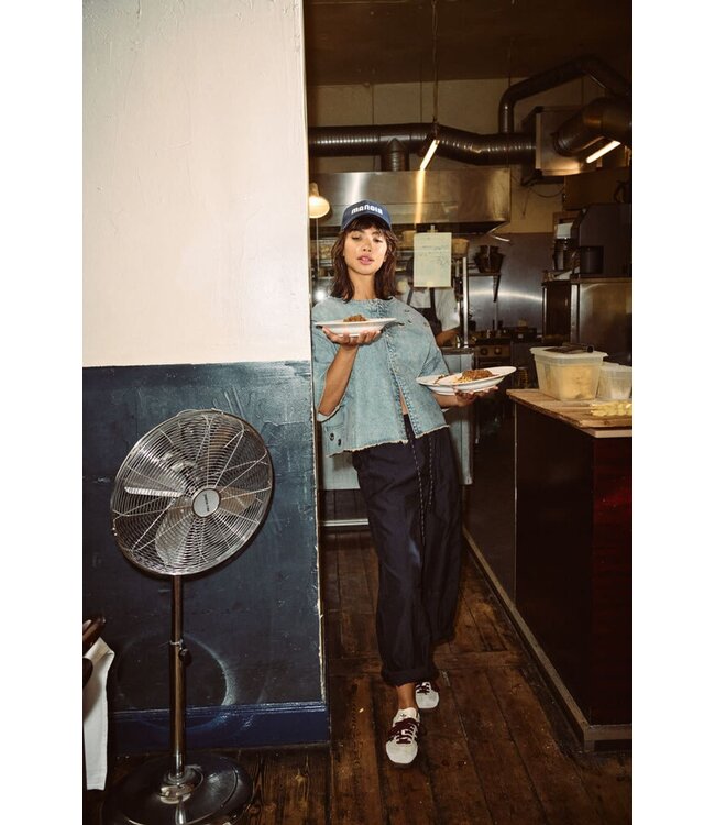 Ball Saga  Denim Blouse / Size S