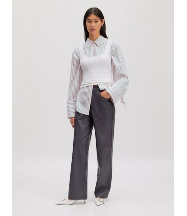 EDITED Celina PU Trousers