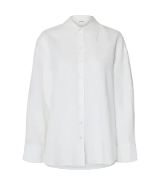 Selected Cleo oversized linnen blend shirt NOOS
