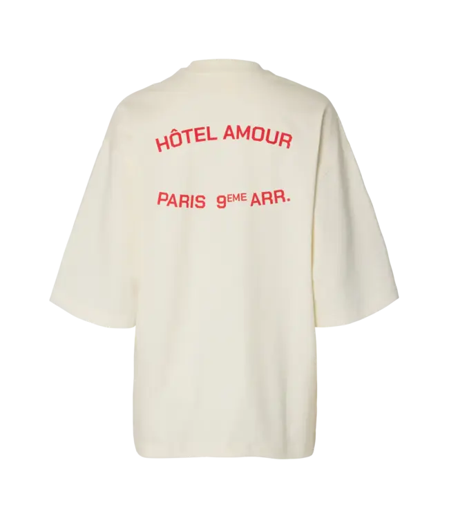Selected Boxy Lia Hotel Amour Tee