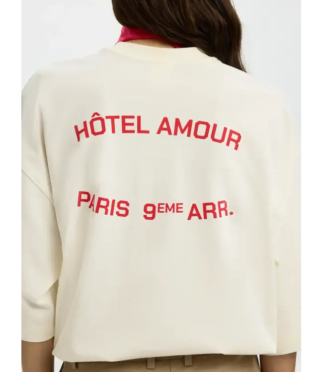 Selected Boxy Lia Hotel Amour Tee